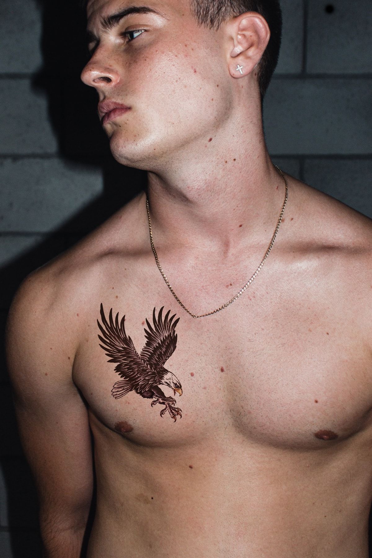 TAKIŞTIR Geçici Kartal Dövme Tattoo