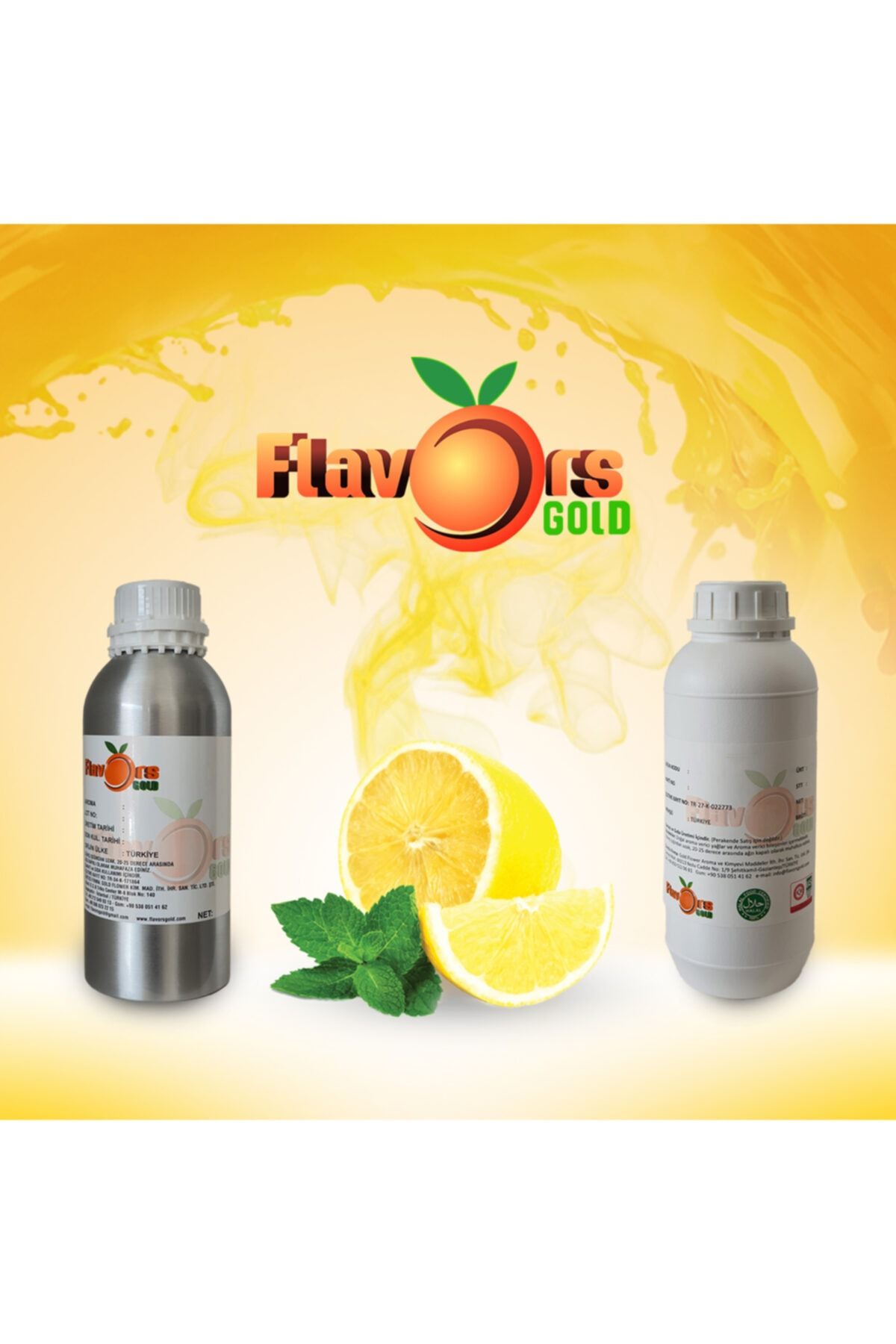 GOLD FLAVORS Limon Ve Nane Aroması