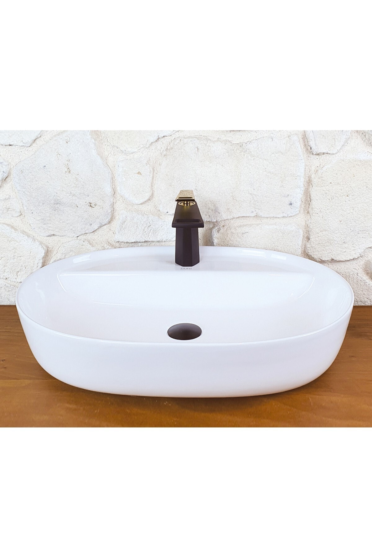 Pure Concept Parlak Beyaz Çanak Lavabo