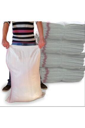 Naylon Çuval - Sentetik Çuval - Saman Çuval - Moloz Çuvalı - Şeker Un Çuvalı 10 Adet 100x150 Cm Image 0
