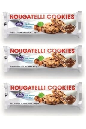 Nougatelli Cookies 175 G X 3 Image 0