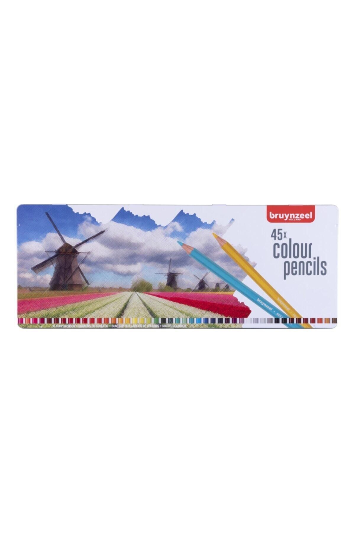 Bruynzeel Eurocolor Colored Pencil Crayons Woody Brand Box Set Made in  Holland