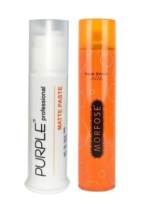 Purple Mat Wax 100 ml ve Morfose Turuncu Sprey 250 ml Image 0