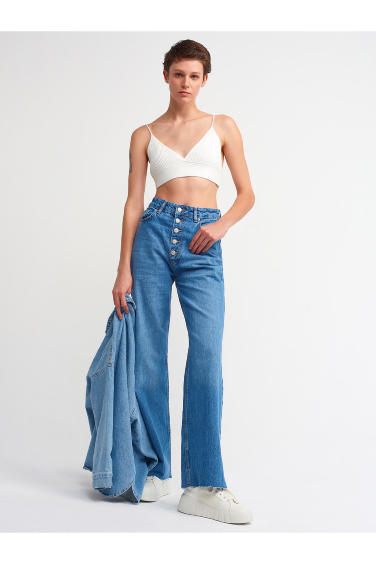 Dilvin Jeans - Blue - Relaxed - Trendyol