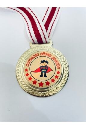 1 Adet Haftanın Süper Erkek Çocuğu Madalyası - Dijital Baskılı 1. Kalite Madalya Image 0