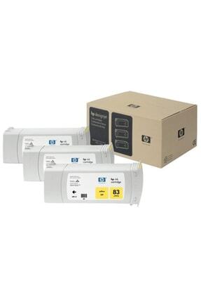 C5075a Orjinal Sarı Kartuş 3lü Paket 83 (680ml) Image 0
