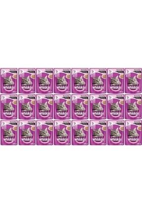 Pouch Somonlu Yaş Kedi Maması 100gr X 24 Adet Image 0