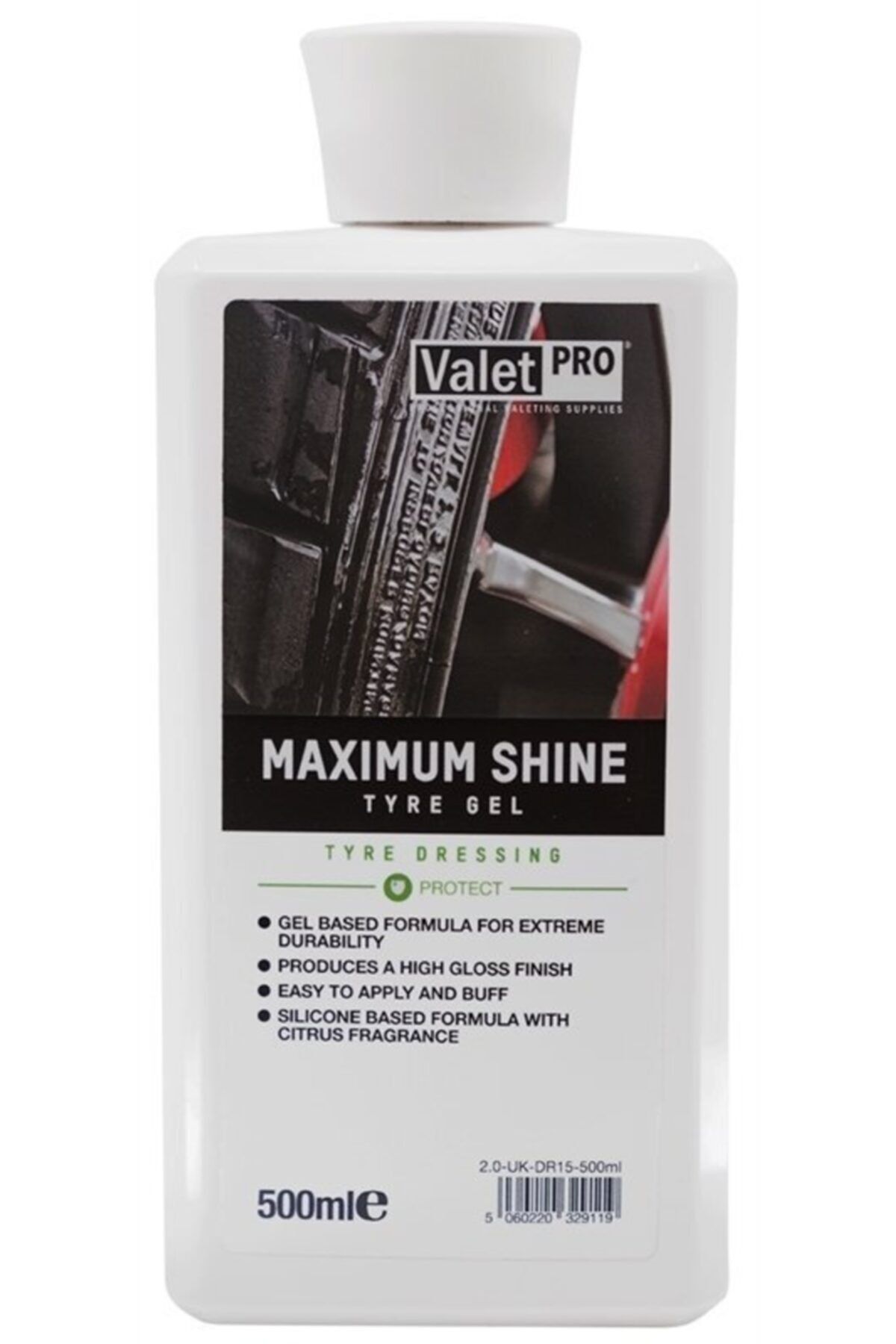 Valet Pro Maximum Shine Tyre Gel Lastik Parlatıcı Jel 500 ml