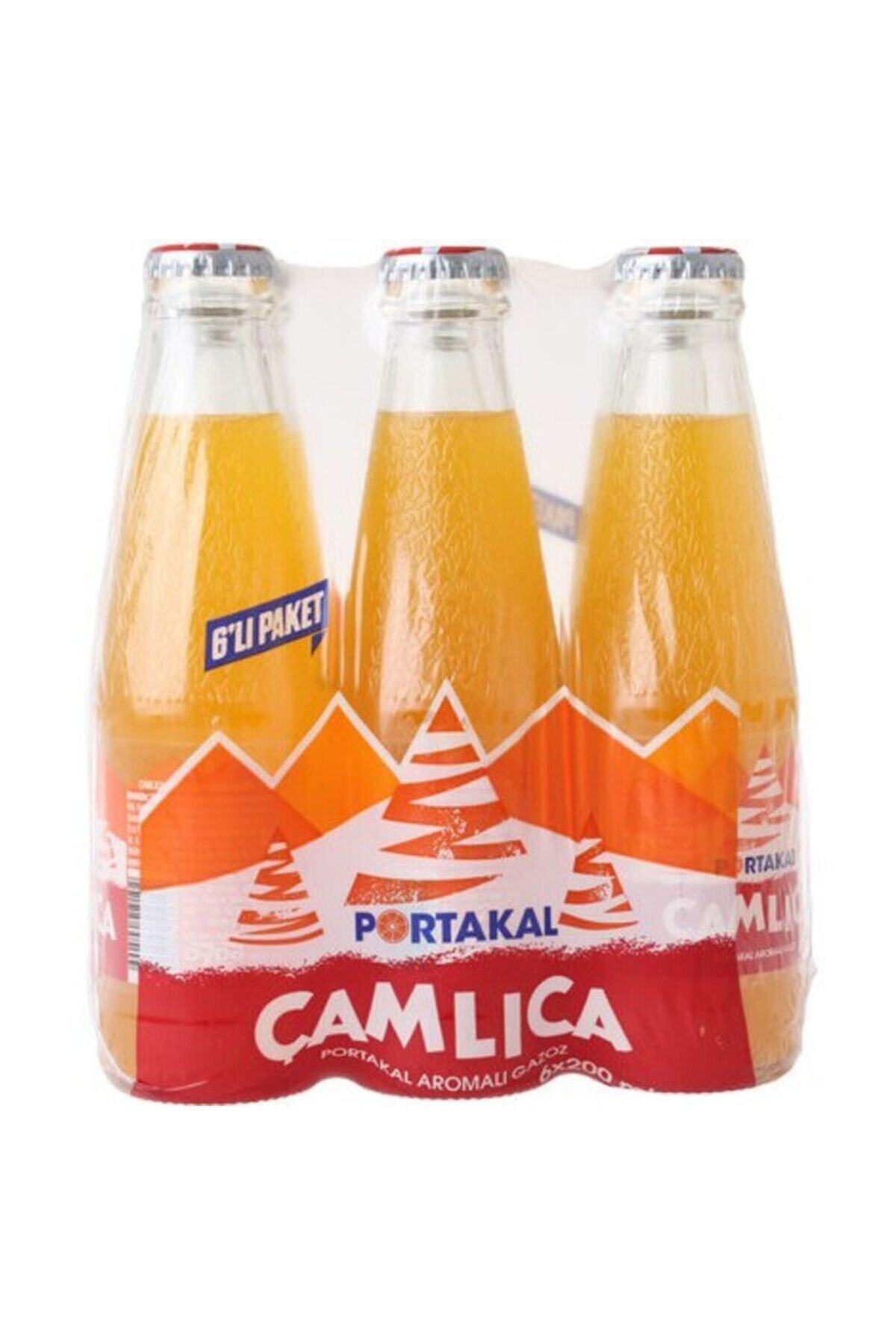Çamlıca Gazoz Portakal  6*200 ml