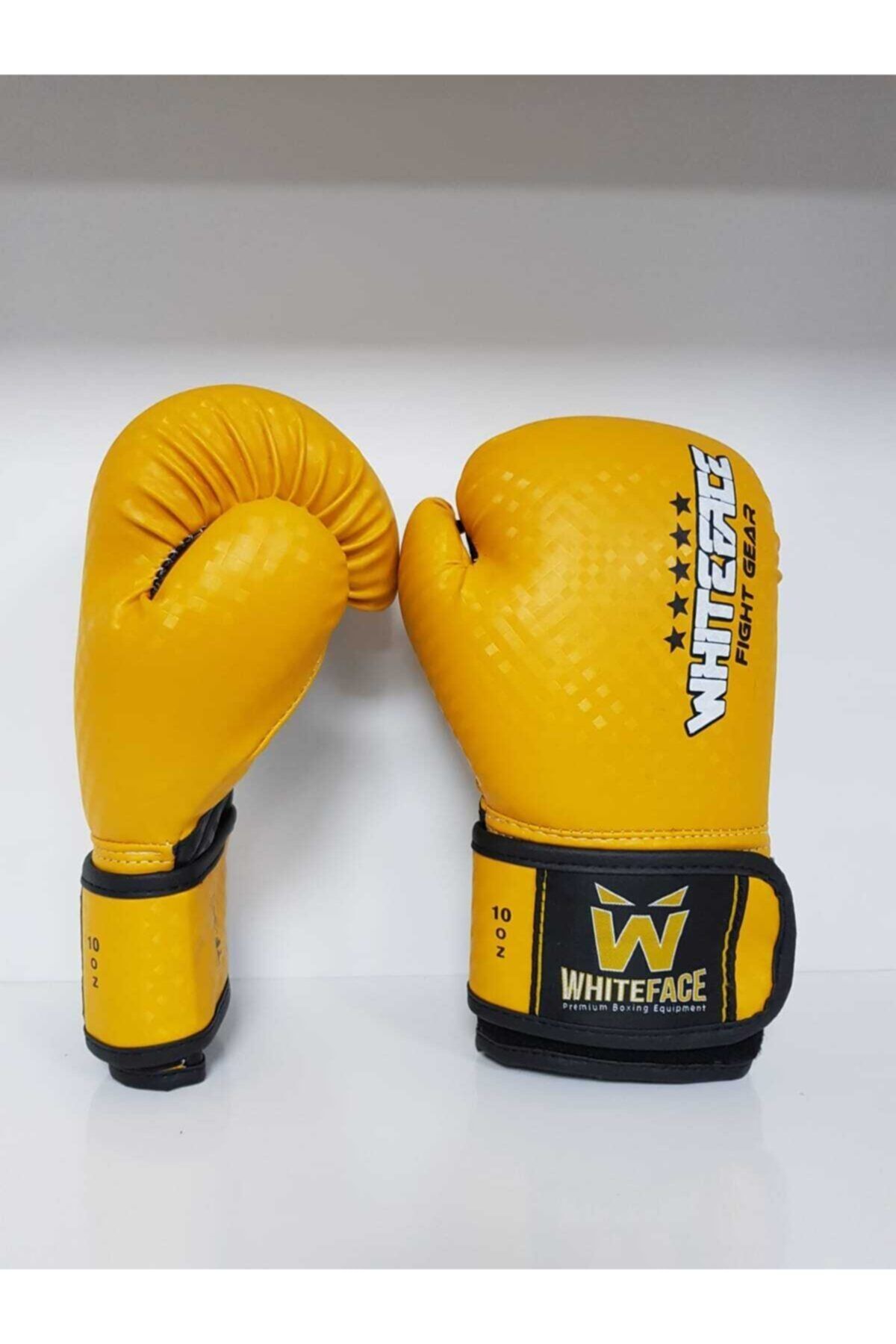 whiteface Sarı Carbon Boks Eldiveni