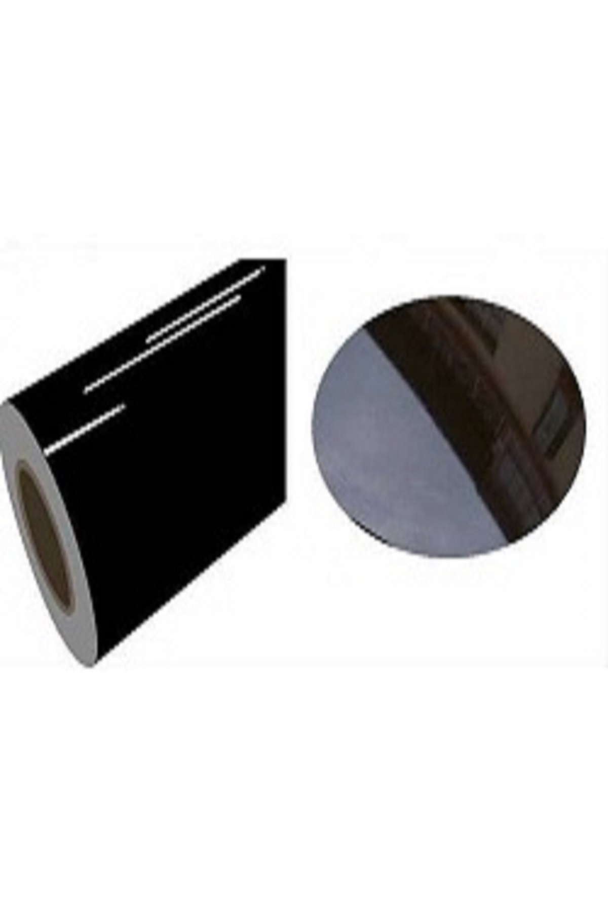 Ecce Parlak Siyah Folyo Kendinden Yapışkanlı 152 Cm X 1 Mt