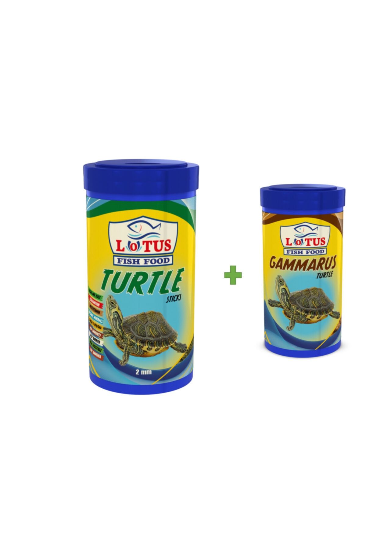 Lotus Turtle 250 ml Gammarus 100 ml Kaplumbağa Yemi