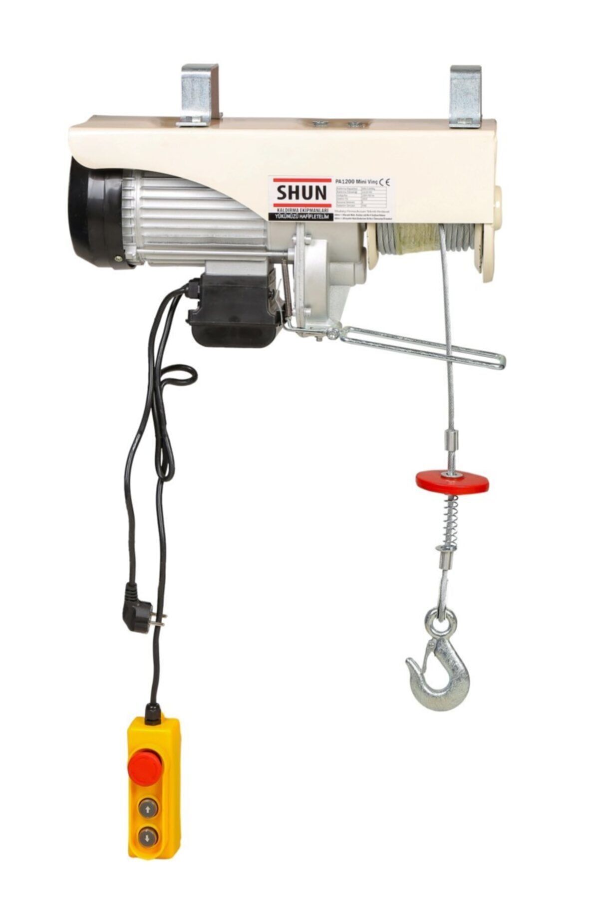 Shun 400/800 Elektrikli Mini Vinç Caraskal Bakır Sargı