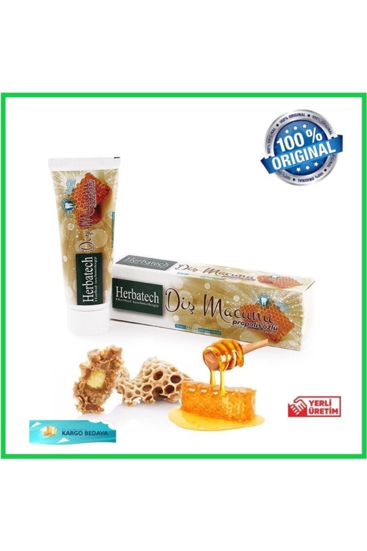 HOMMCOZMETİC Homm Herbatech Propolis Özlü Diş Macunu 75 Ml