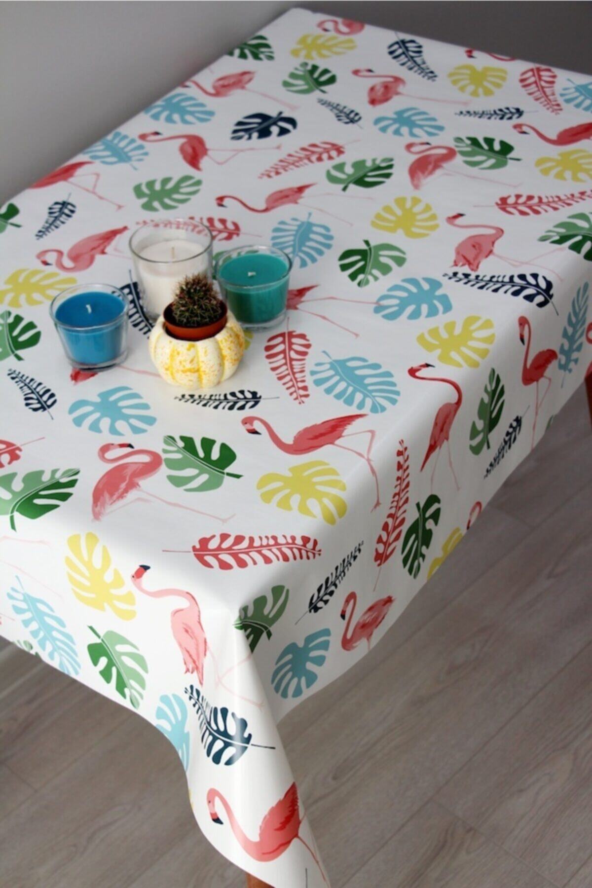 ddhome astarli silinebilir pvc leke tutmaz musamba masa ortusu flamingo fiyati yorumlari trendyol