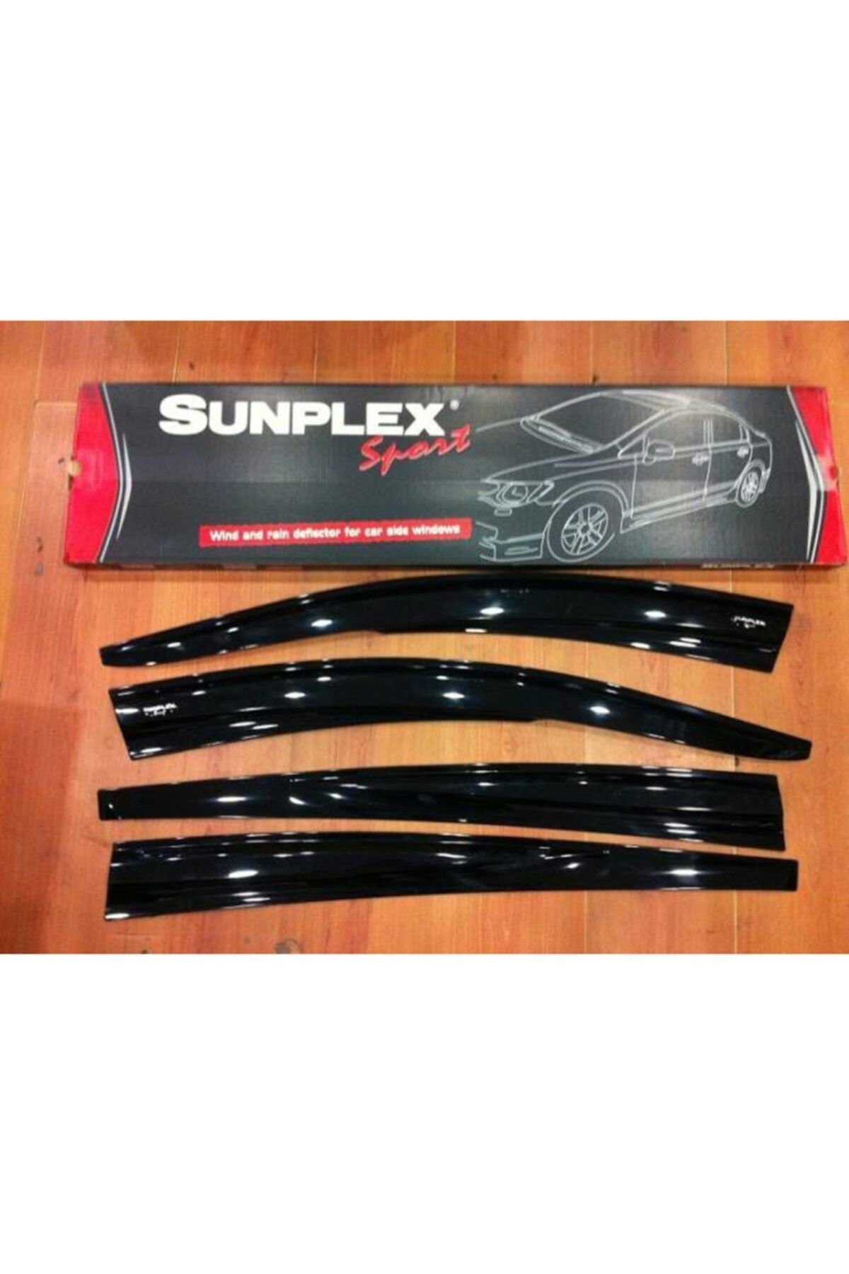 SUNPLEX Renault Fluence Cam Rüzgarlığı Mugen Tip