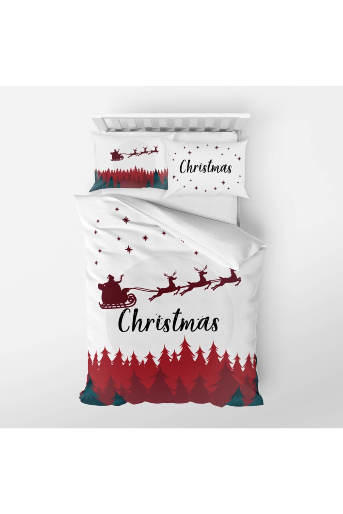 Homamia Christmas Tek Kişilik Nevresim Takımı