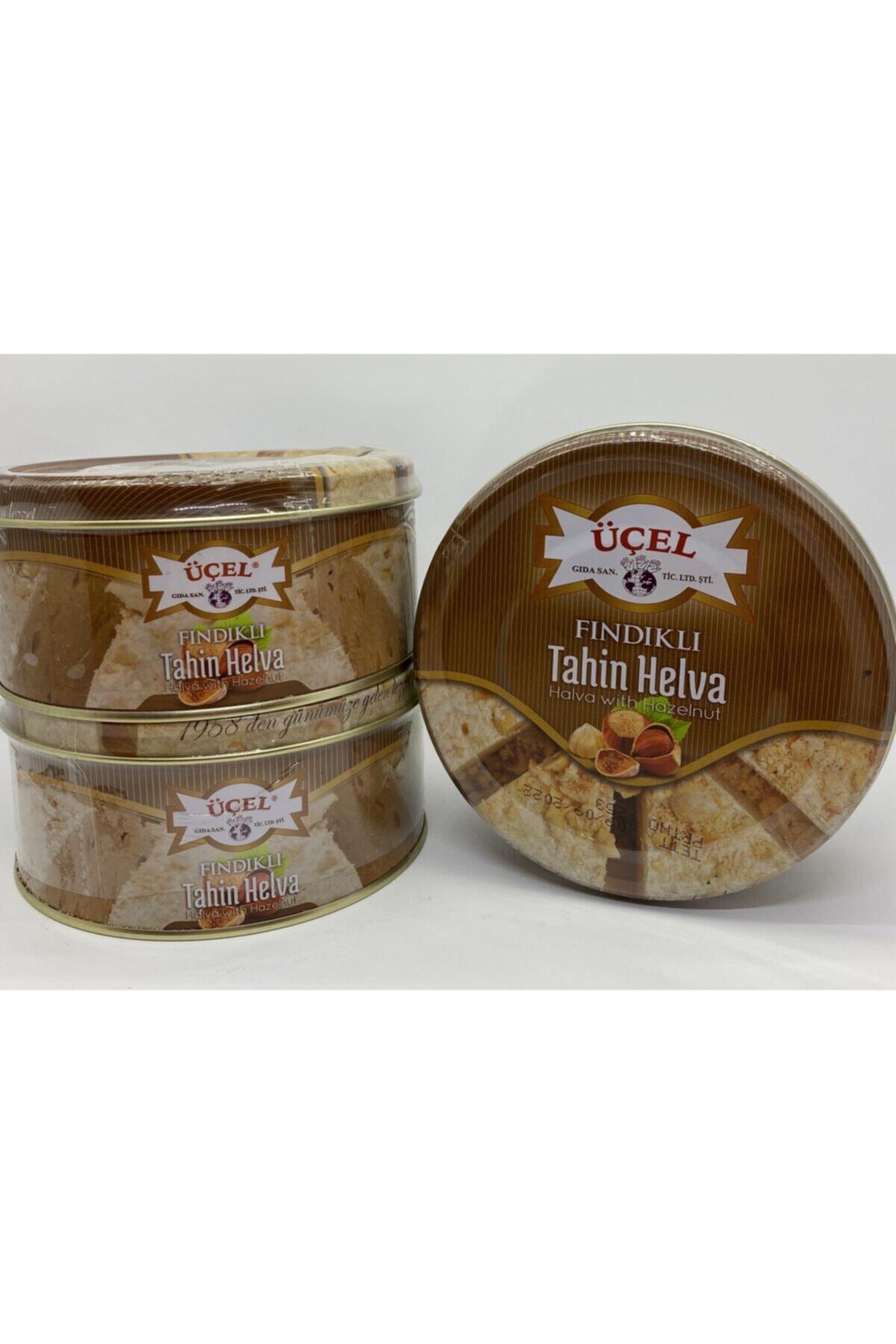 Üçel Fındıklı Tahin Helva Teneke 830gr 3 Adet