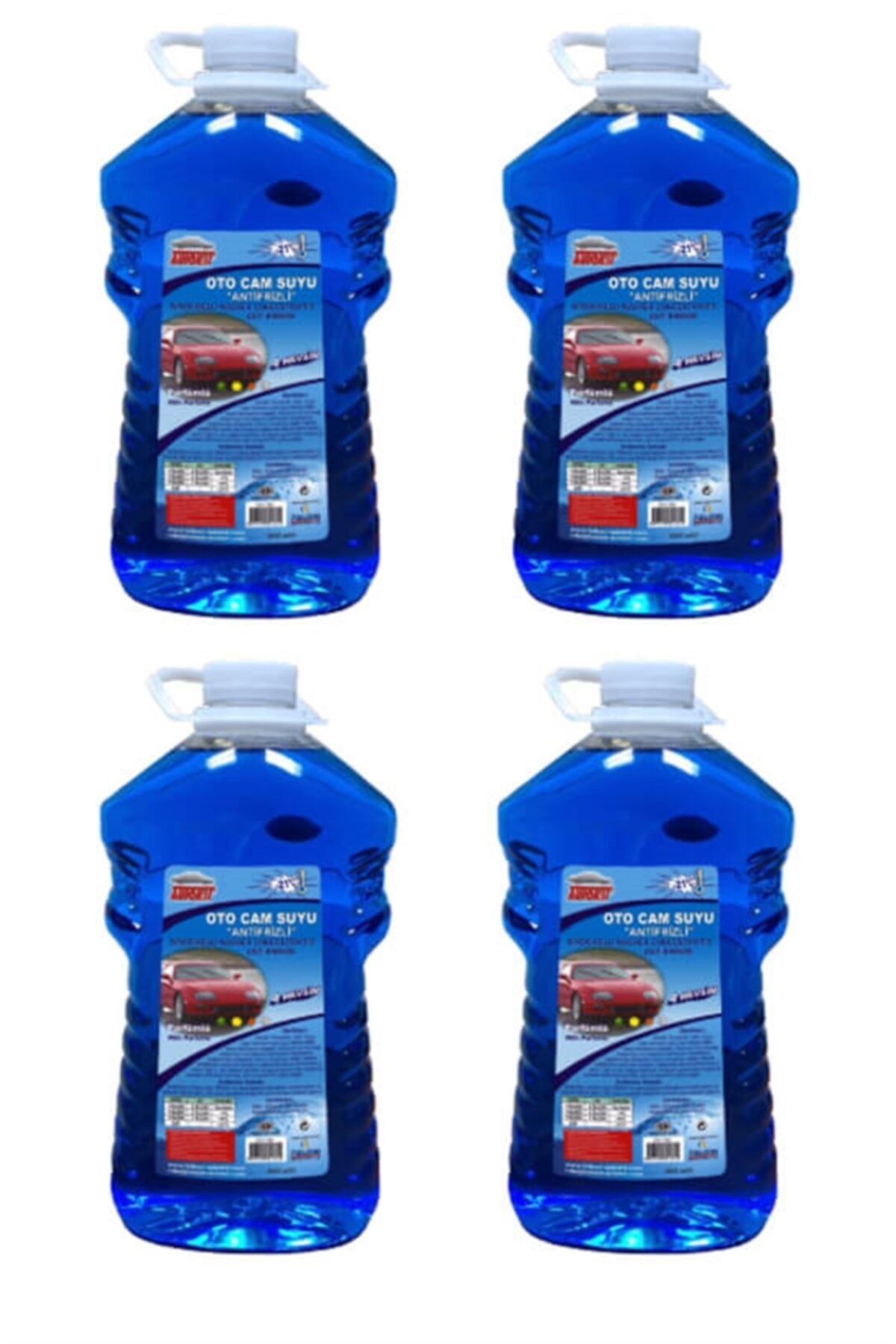 Autokit Kışlık Konsantre Oto Cam Suyu -21°c 4x3lt = 12lt