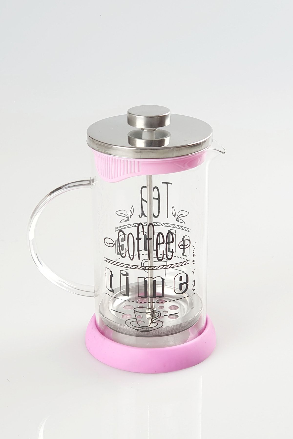 New Life Lüx French Press 600 ml Pembe