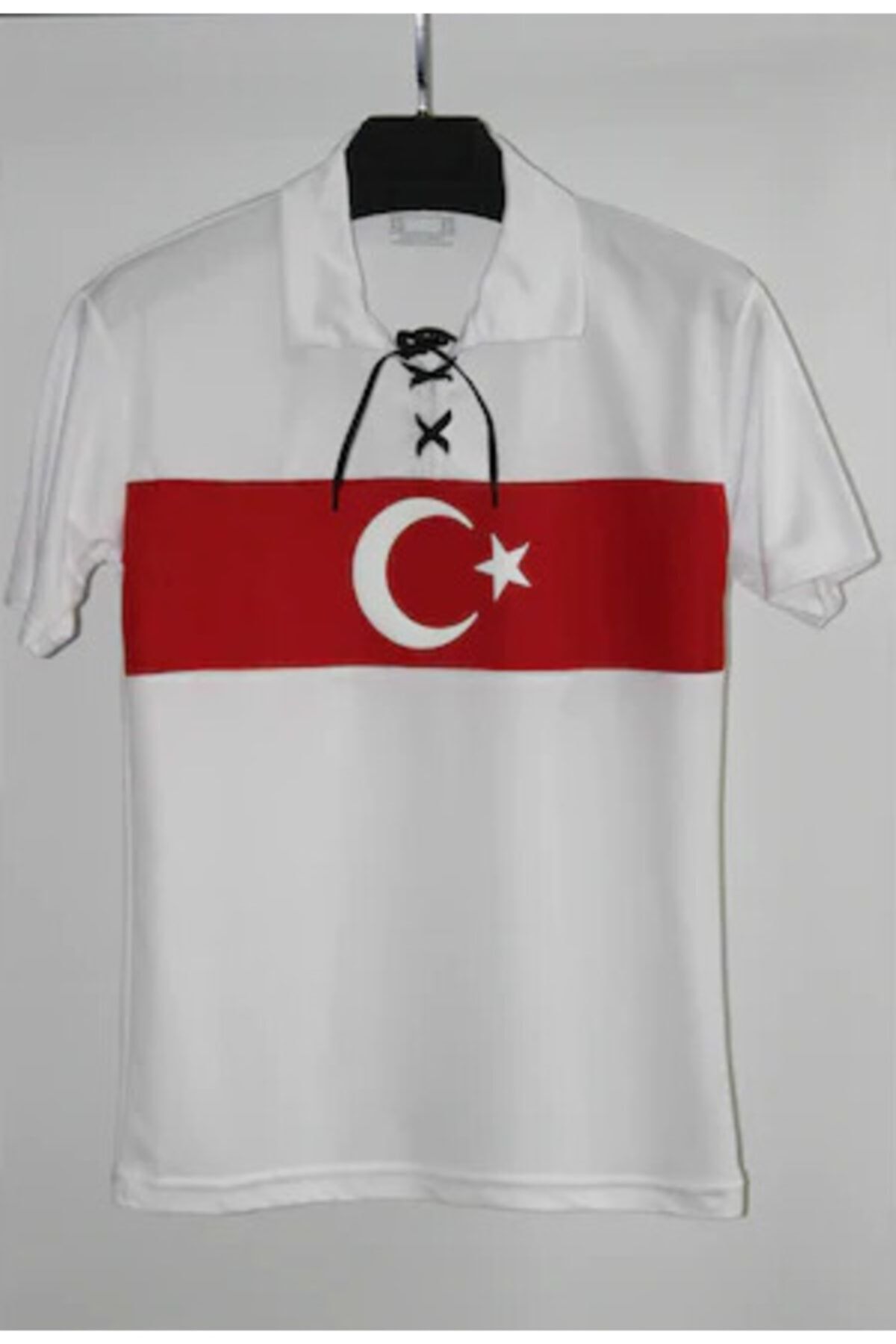 Pasxaspor Unisex Beyaz Türkiye Ay Yıldızlı Nostalji T-Shirt