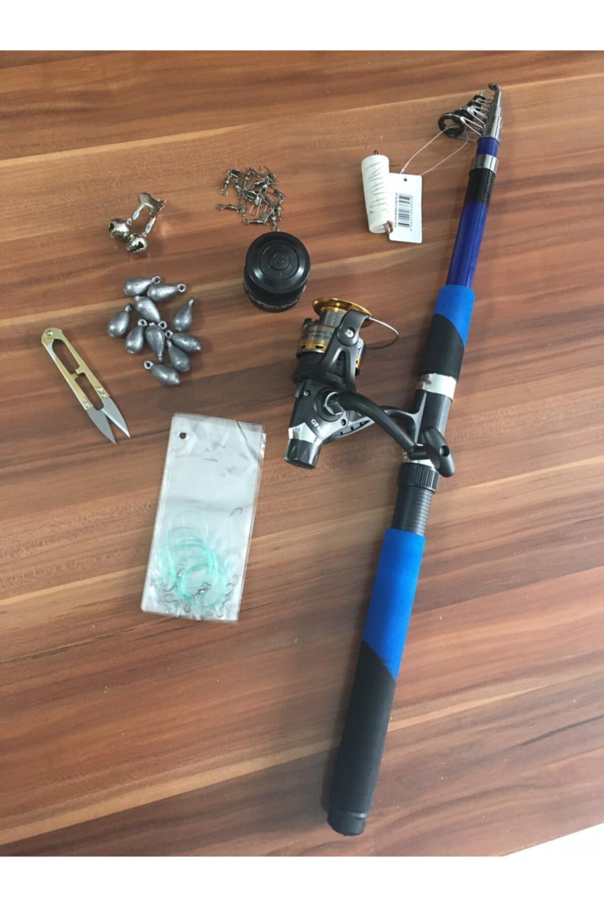 one mınute Siyah Orta Seviye Olta Seti