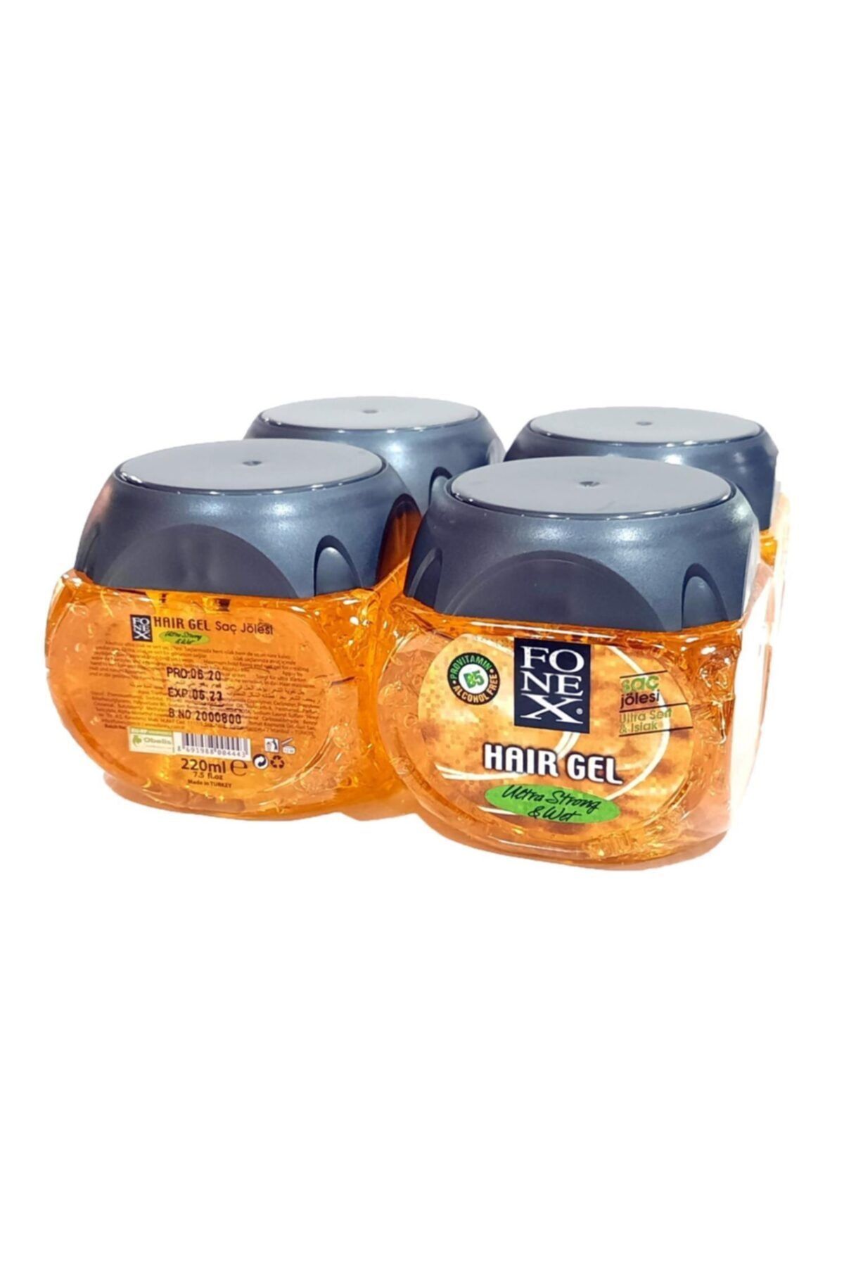 Fonex Turuncu 4 Adet Jöle 220 ml Islak Sert