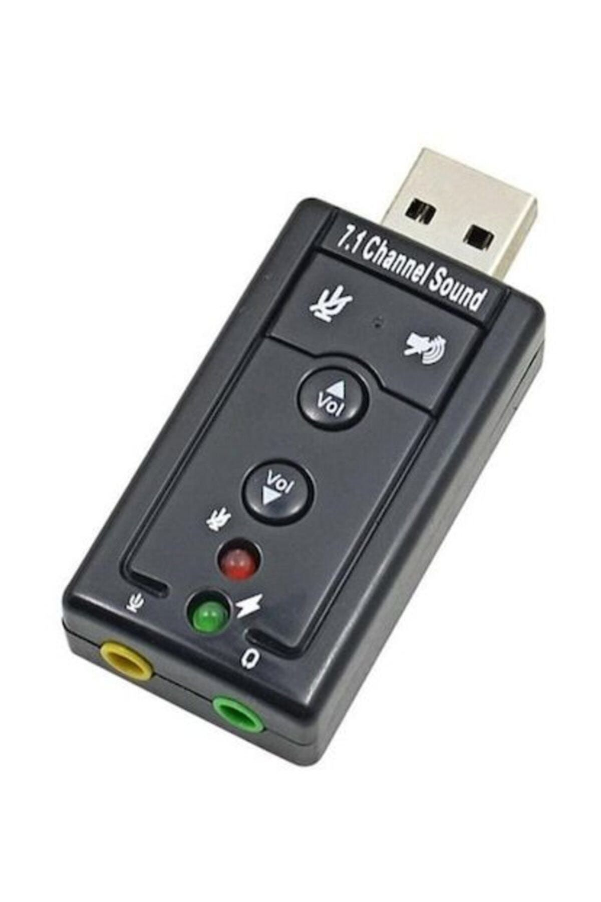 AldımGeldi 7.1 Ses Kartı Sound Efektli Usb 2.0 Çevirici Dönüştürücü Audio