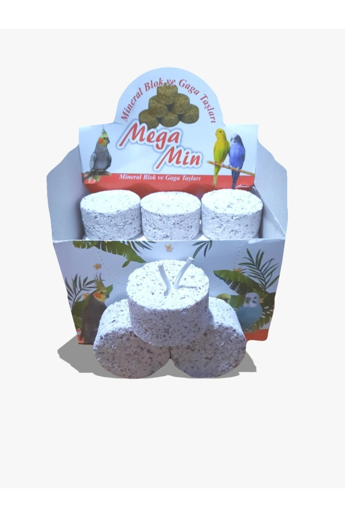 Tasarımkuşevi 4’lü Mineralli Gaga Taşı Seti