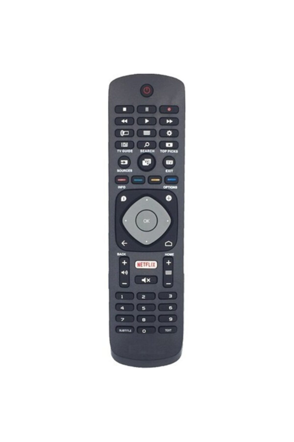 TAYFUN Philips 50pus7303/12 Uyumlu Klavyesiz Yedek Televizyon Kumandası