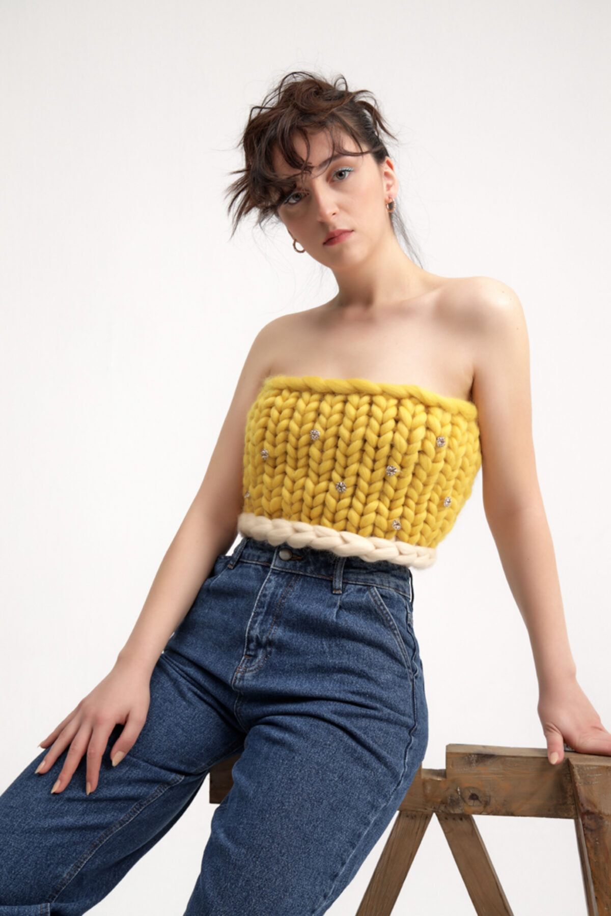Luna Amada Kadın Sarı Lemon Lollipops Büstiyer