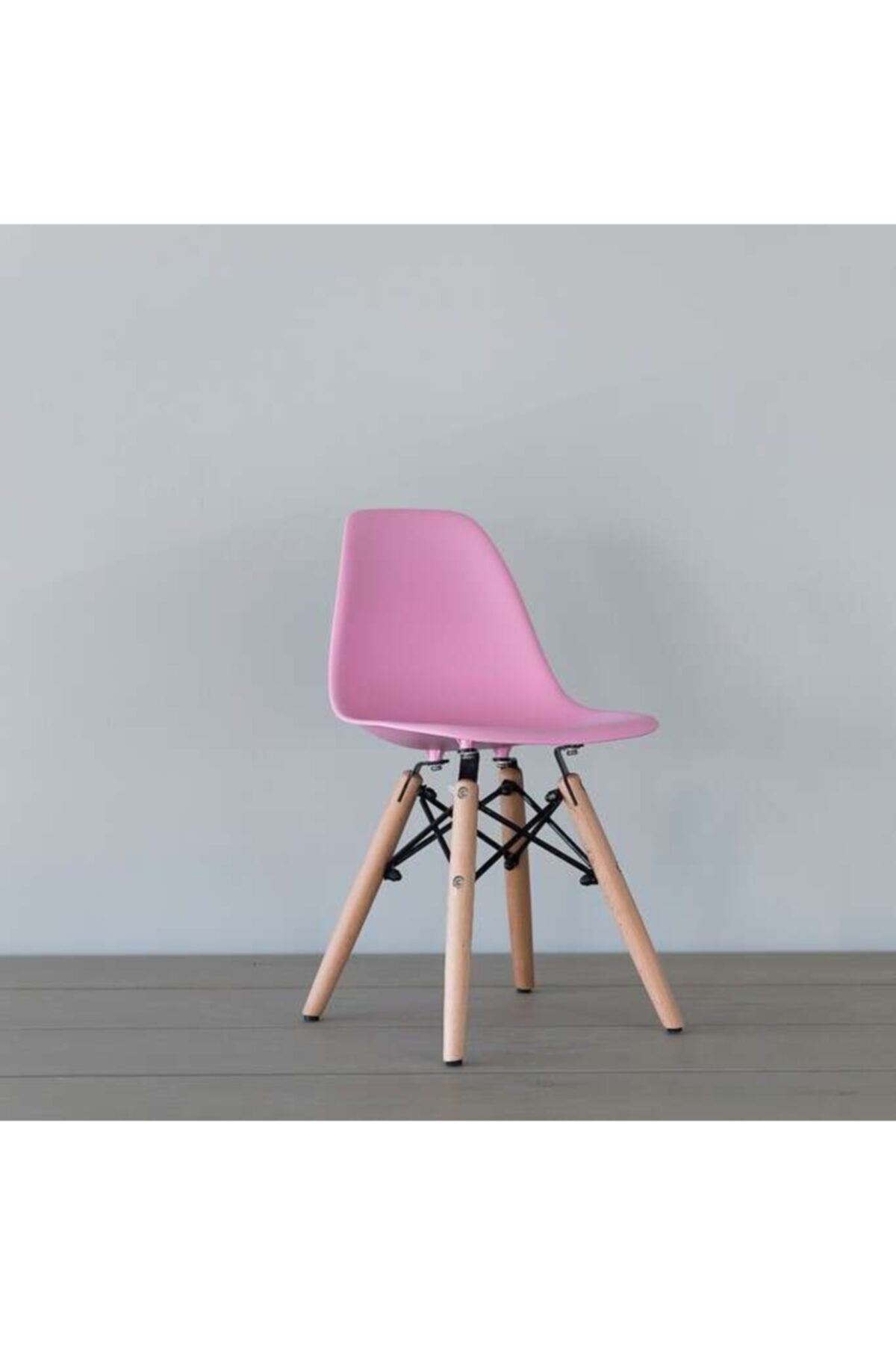 Iconic Kids Kolçaksız Pembe Çocuk Sandalyesi