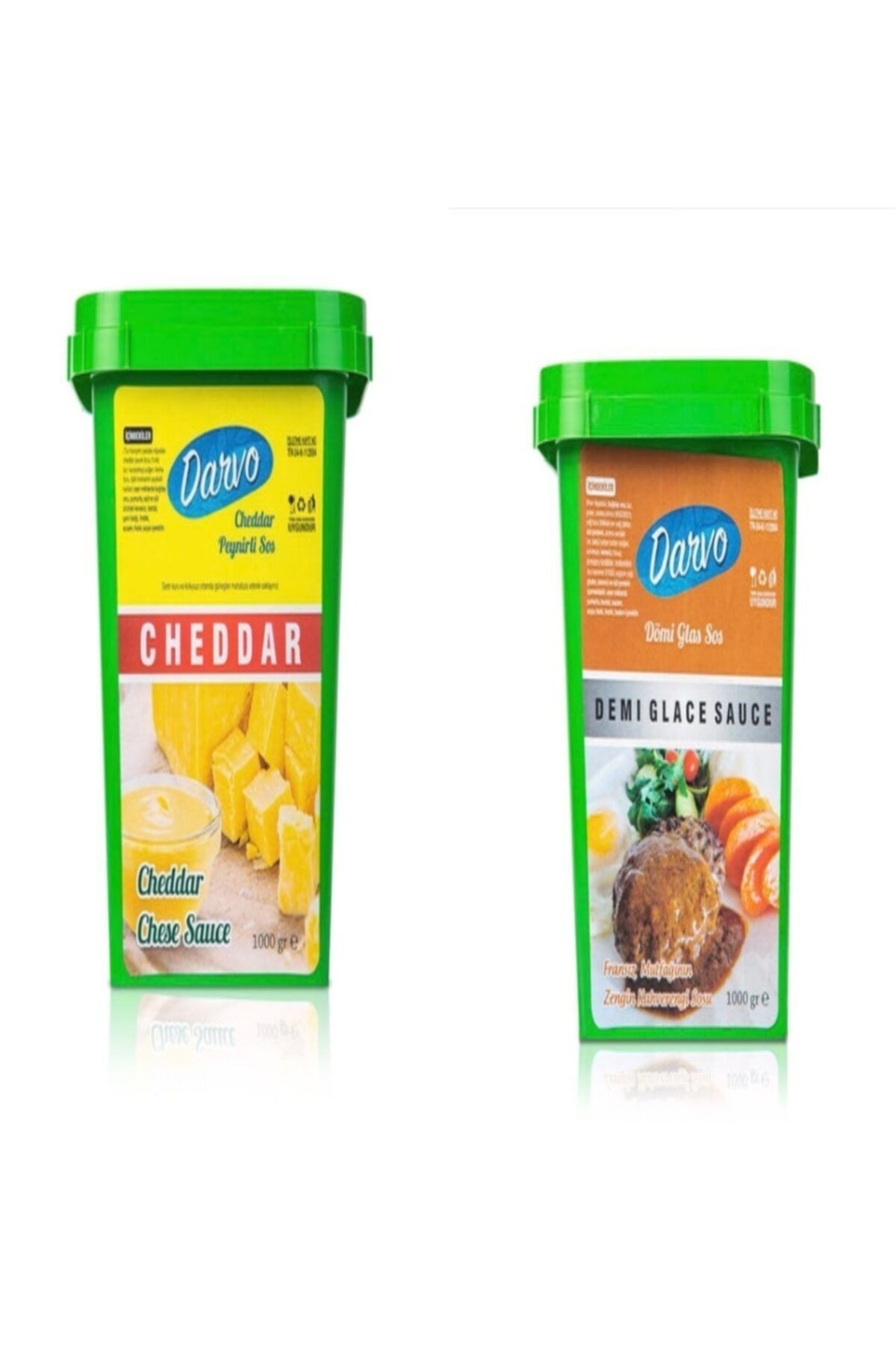 DARVO Cheddar Toz 1 kg  Demi Glace Sos Toz 1 kg