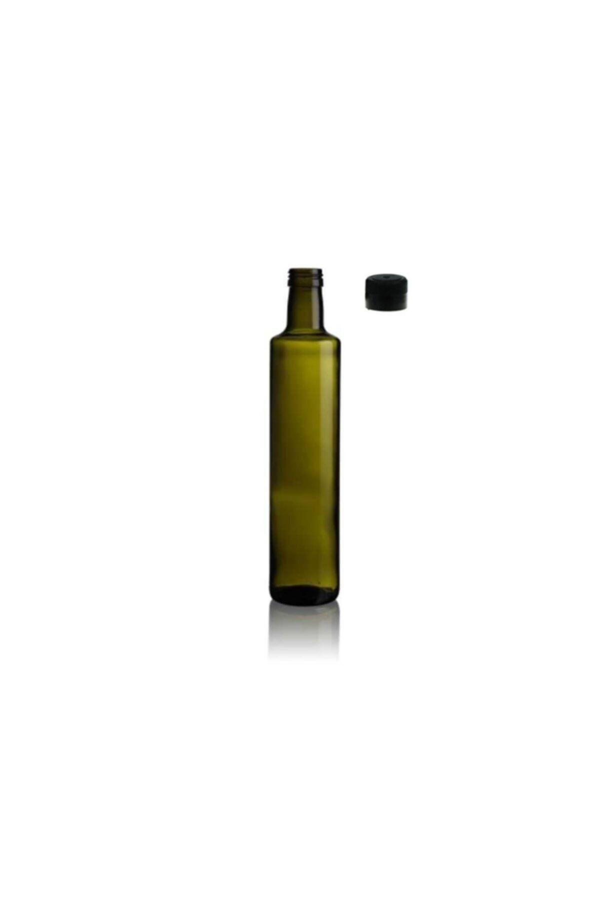 Paşabahçe Yeşil 4lü 500 ml Dorika Kapaklı Cam Zeytinyağlık