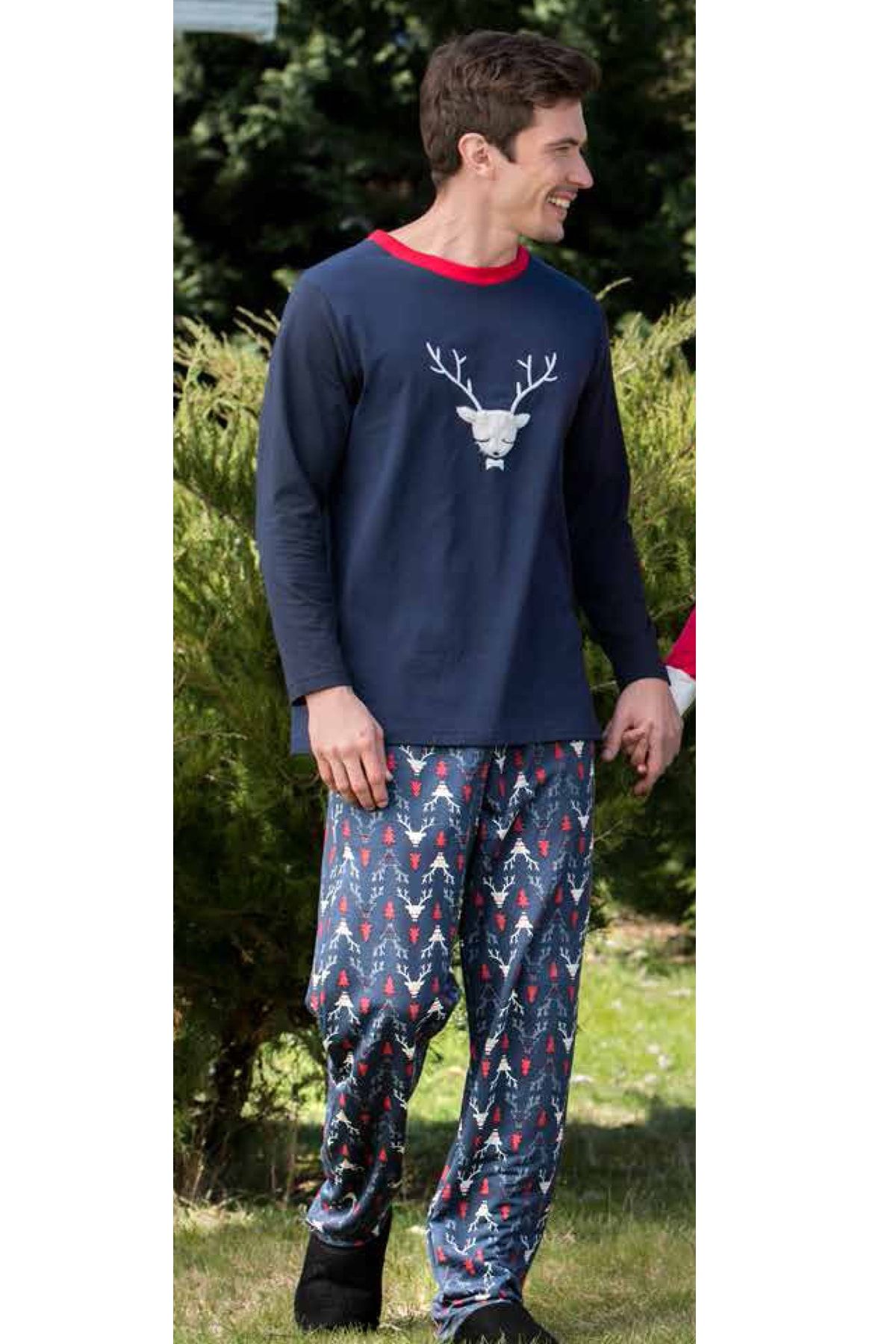 yeni inci aile pijama kombini yalnizca baba pijamasidir anne ve cocuk takimlari ayrica sepete eklenmelidir fiyati yorumlari trendyol