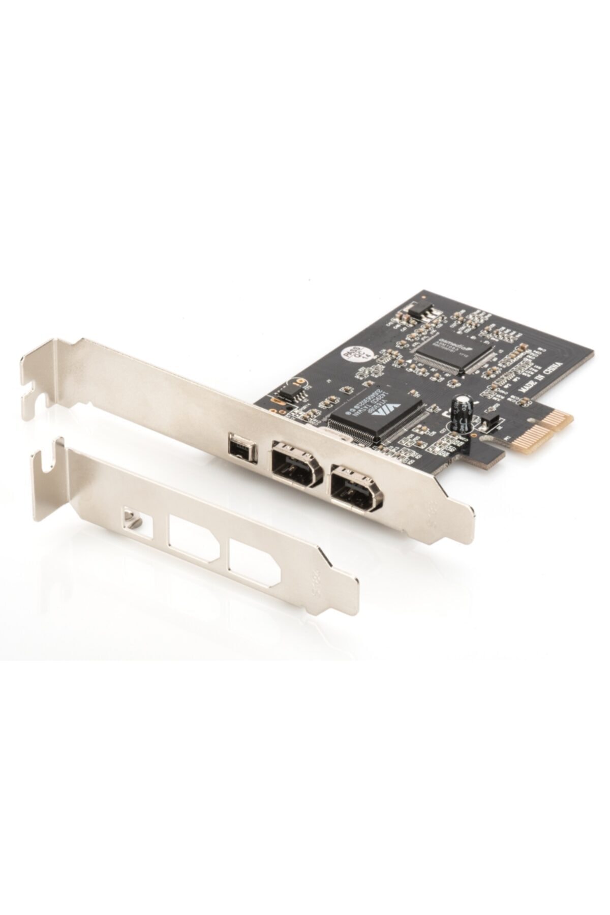 Assmann Digitus 3 Portlu (2 Harici, 1 Harici Port) Pcı Express Firewire 400 Kart, Ieee 1394a