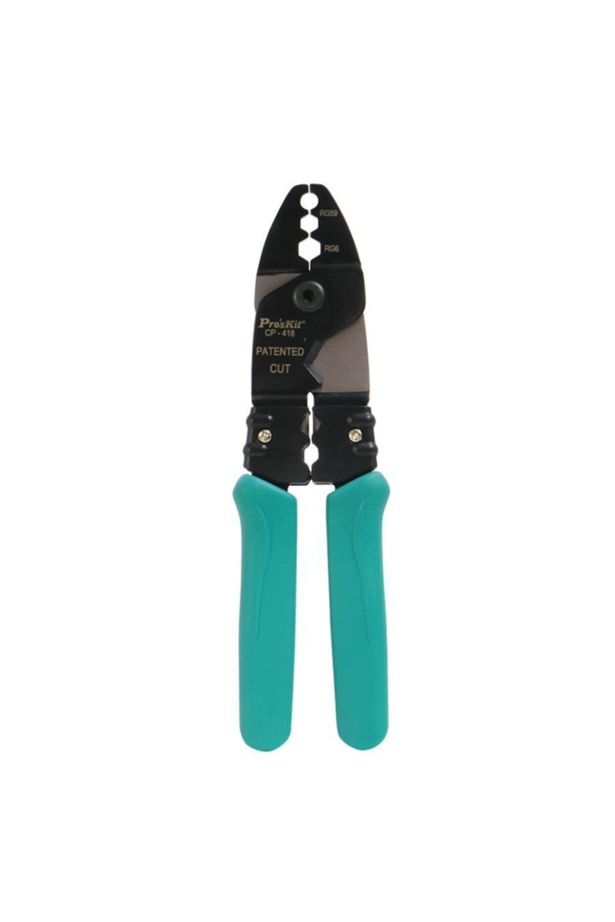 Proskit Cp-418 Koaksiyel Sıkıştırma Pensesi (rg6/rg58)