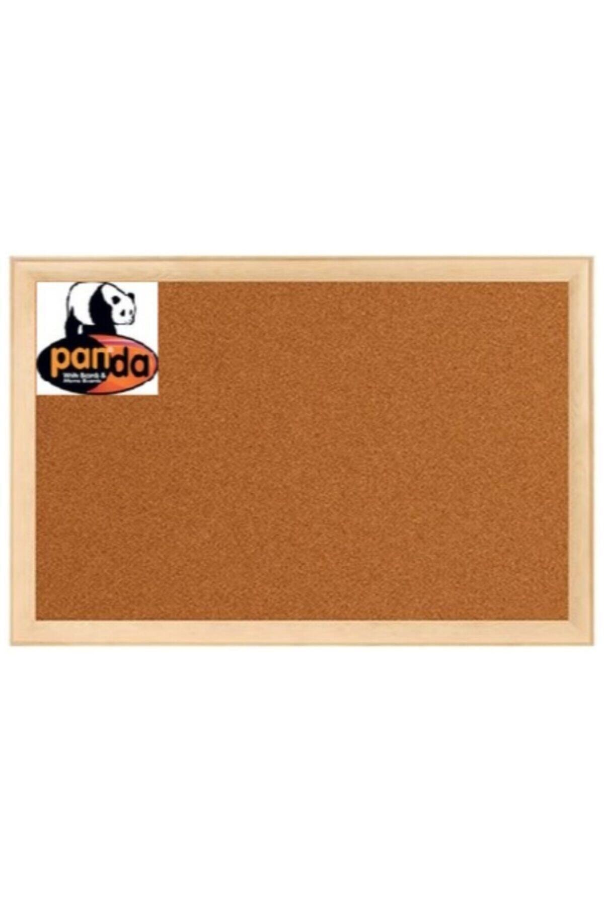 Panda 30x45 Mantar Pano Ahşap Çerçeve