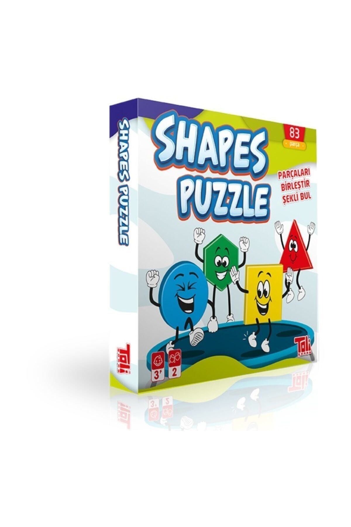 Toli Games Shapes Puzzle Parça Birleştirme Zeka Oyunu