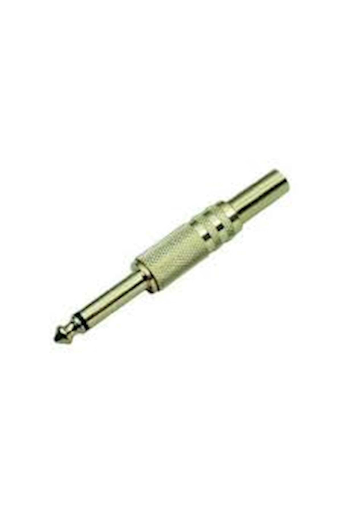 Dilediğin Gibi 6.3mm Mono Jak Erkek Metal ( Gold )