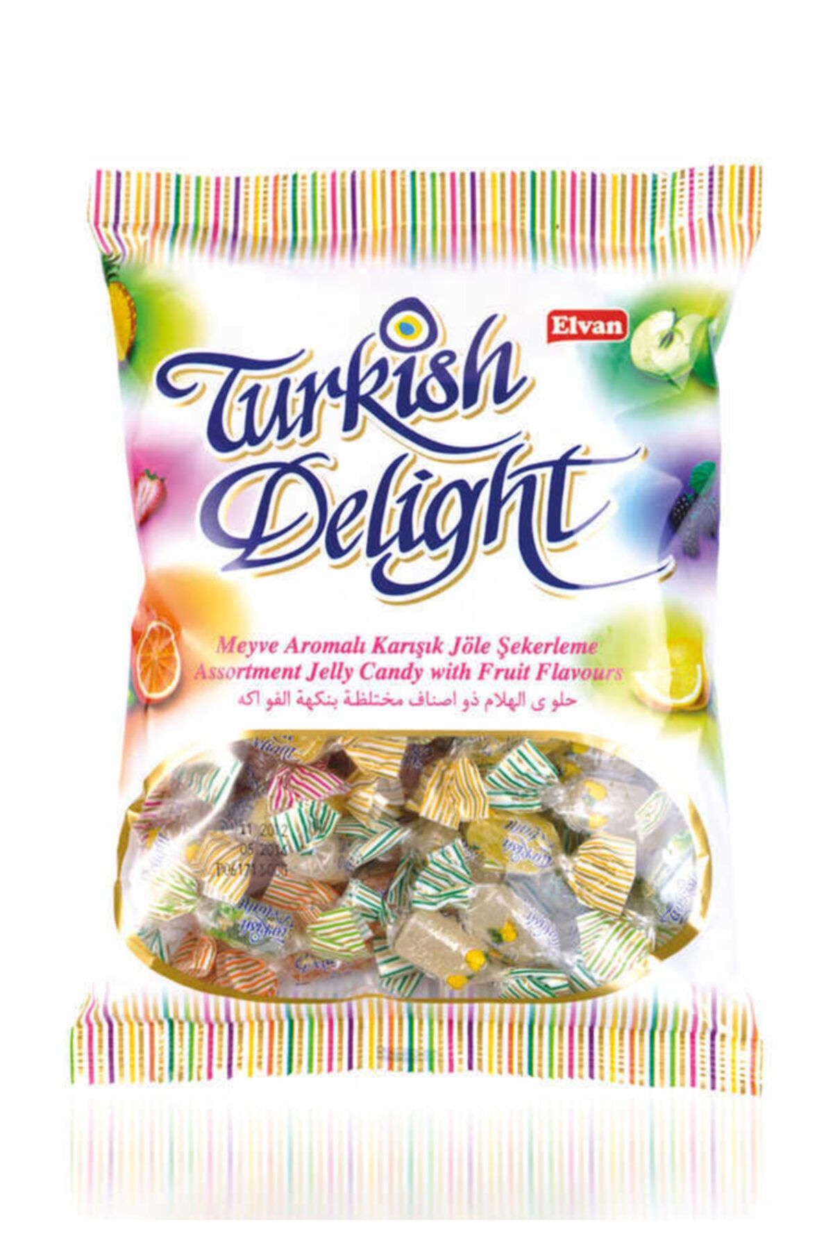 Elvan Jelaxy Turkish Delight 500 Gr. (1 Poşet)