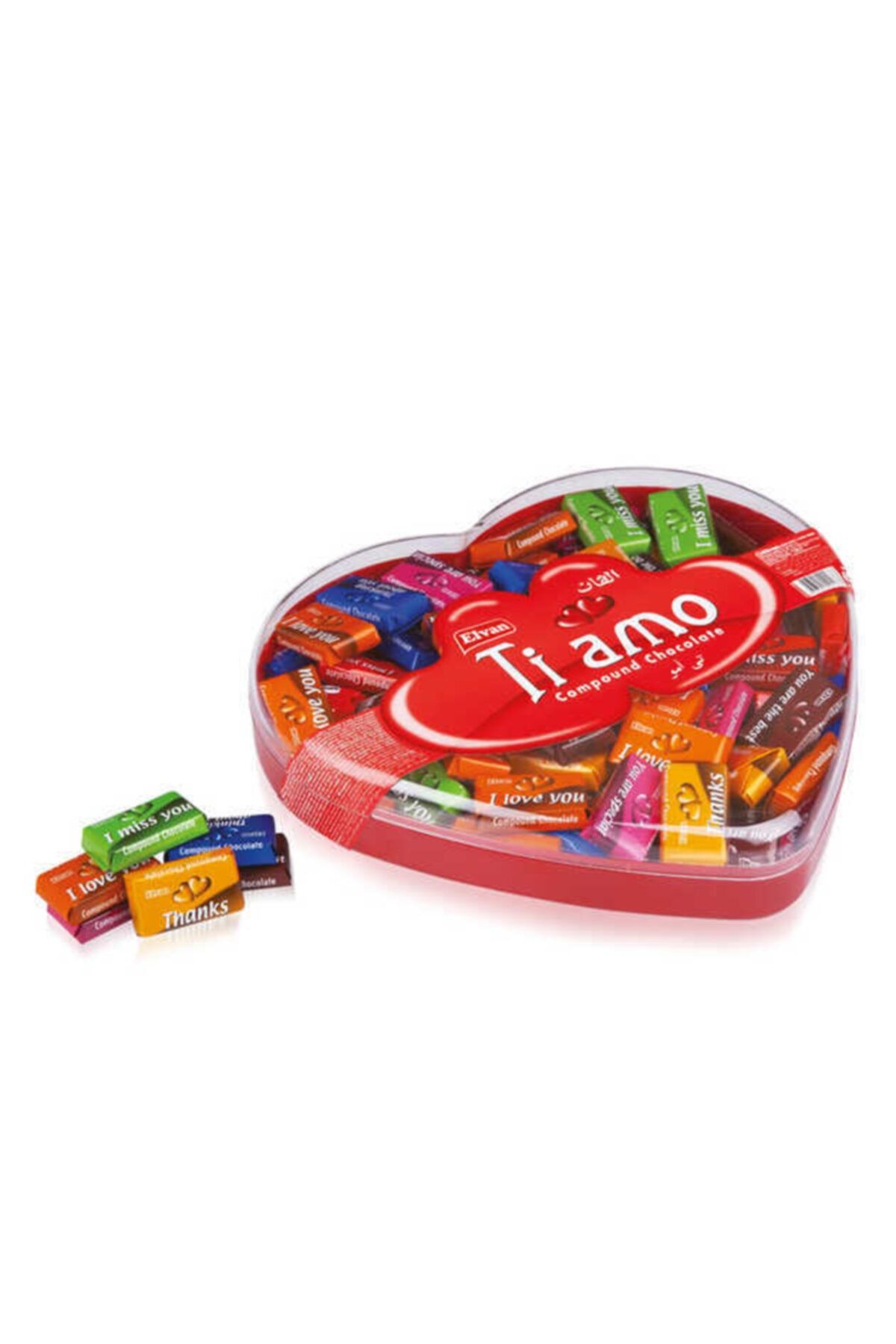 Elvan Tiamo Kalp Kutu 150 gr (1 Adet)