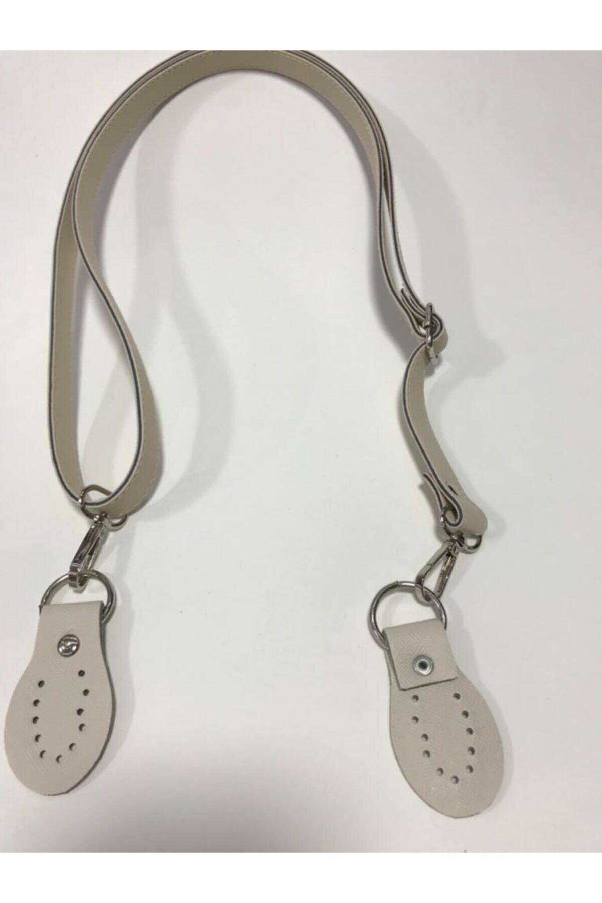 ALAZ TASARIM HOBI Unisex Bej Çanta Sapı