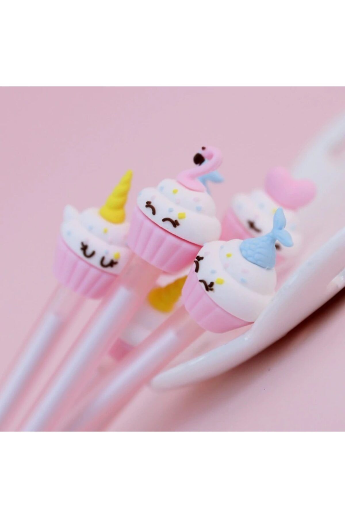 Şeker Ofisi Cupcake Prenses Jel Mürekkep Kalem Doğumgünü Hediyesi