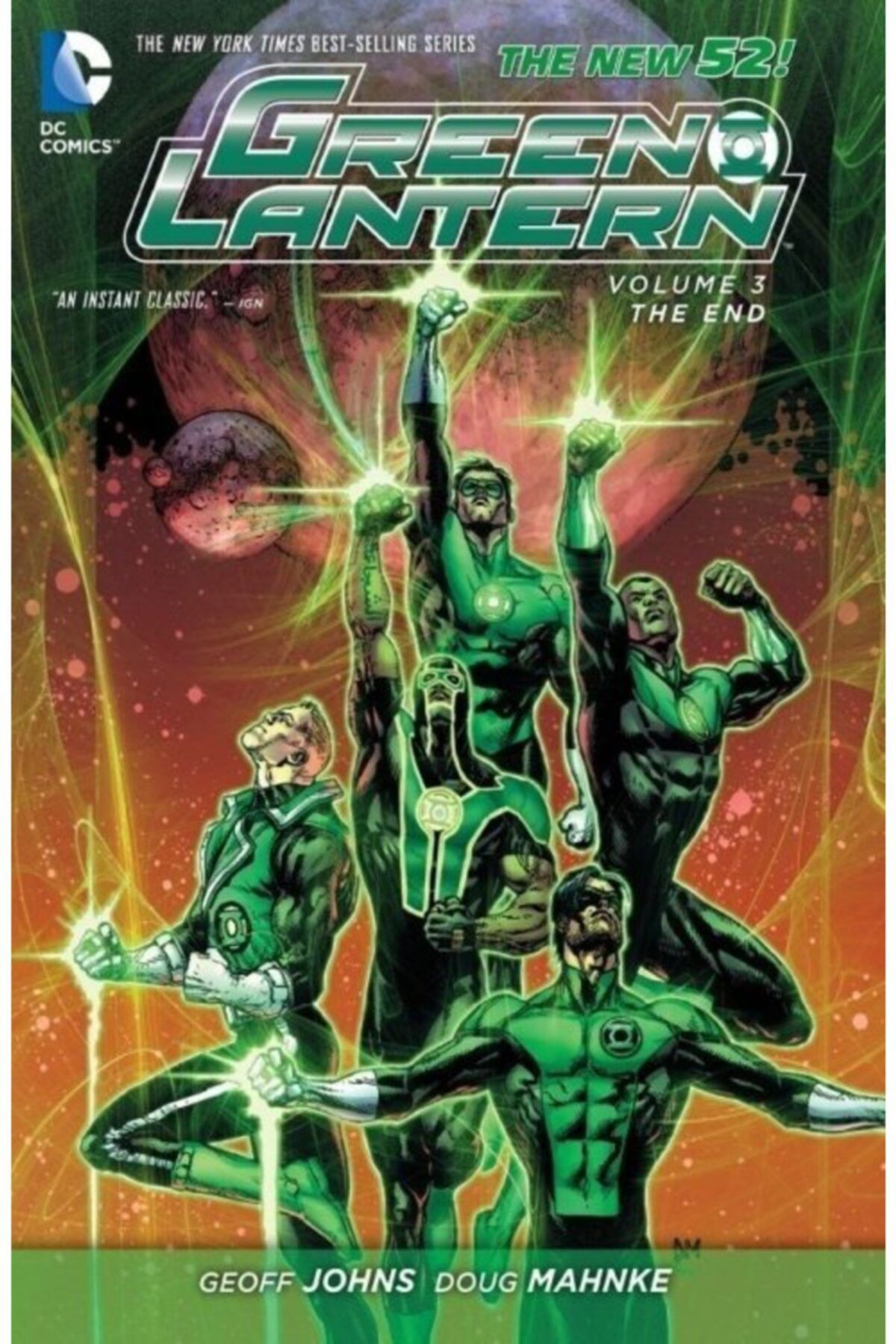 TM & DC ComicsWarner Bros Green Lantern (2011-2016) Vol. 3: The End Ingilizce Çizgi Roman