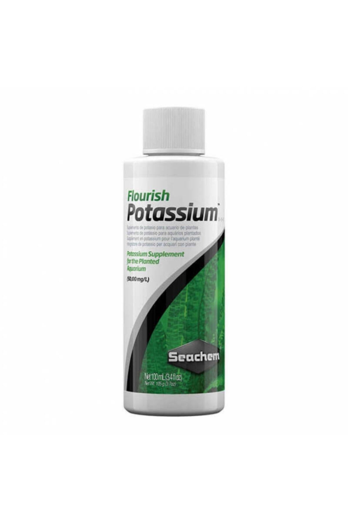 Seachem Flourish Potassium Bitki Akvaryumu Potasyum Takviyesi 100ml