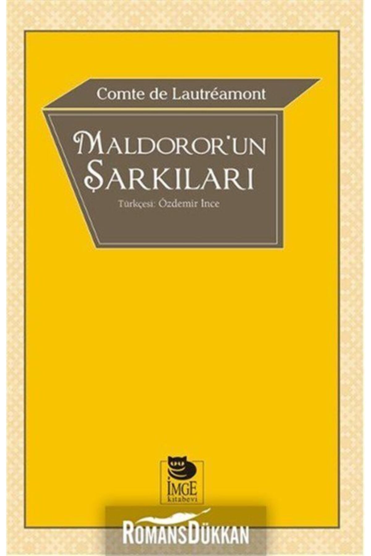 İmge Kitabevi Yayınları Maldoror'un Şarkıları