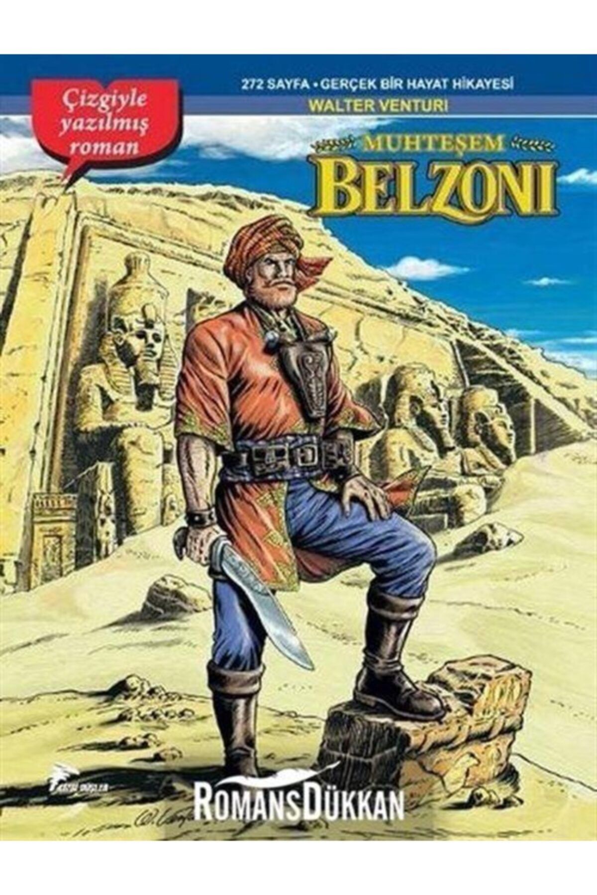 Çizgi Düşler Yayınevi Muhteşem Belzoni