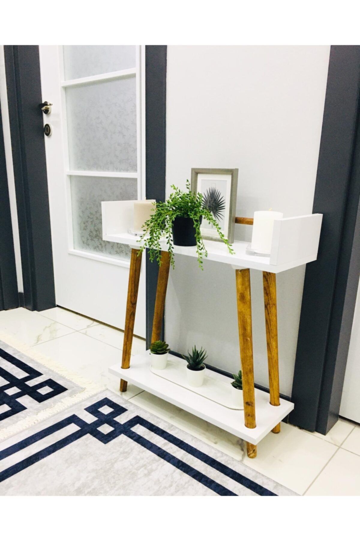 oranj life ikea modeli mini dekoratif ahsap sunum rafi ciceklik sehpa fiyati yorumlari trendyol