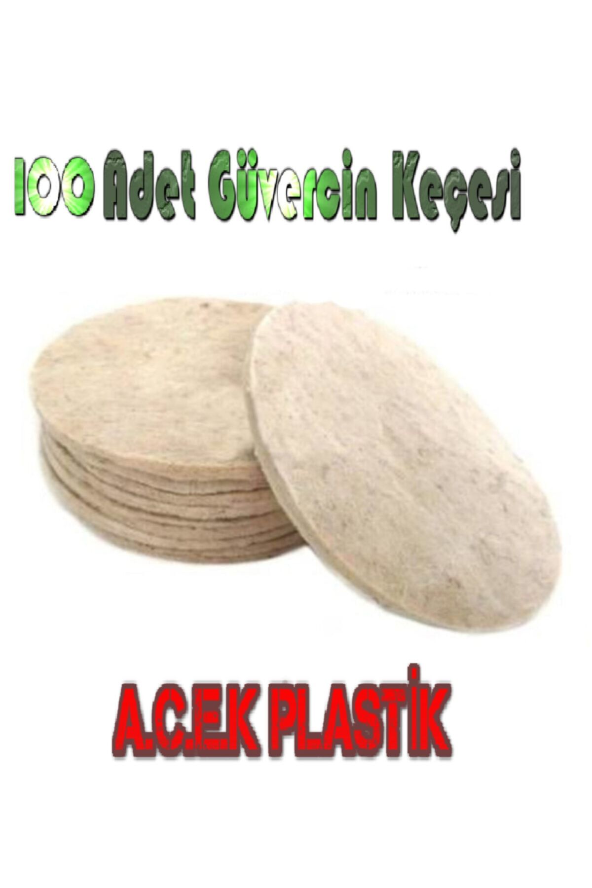 A.C.E.K PLASTİK Güvercin Yuvalık (folluk) Keçesi 100 Adet